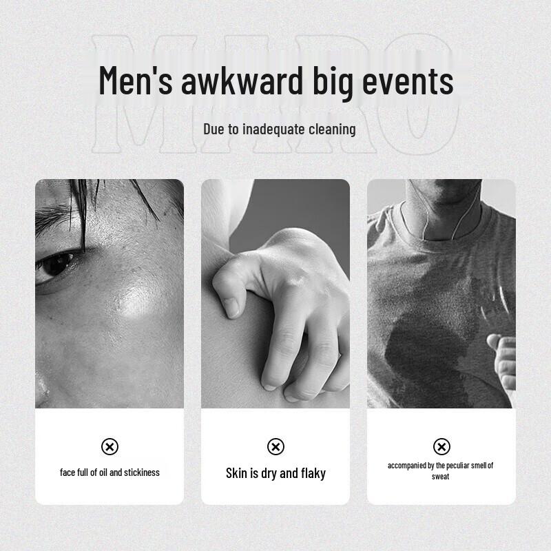 Maro 2-in-1 Cooling Shower Gel & Facial Wash 400ml