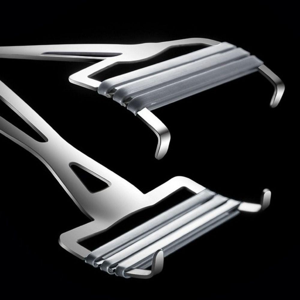 Anti-slip Silicone Strip Bowl Gripper Ergonomic Handle Bowl Tong Kitchen Gadgets Dish Clip  Oven