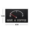 Sea Customer Outdoor 'No Pain No Gain' Motivational Embroidered Velcro Patch