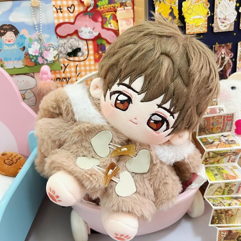 AXLUCE - Plush clothes - Kigurumi - Plush toys - Clothes - 20cm - Doll (Cat (Beige))