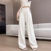 Maternity Pants Summer Wear Lazy Wind No Support Ice Milk Fu Yamamoto Pants Casual Drape Straight Wide-leg Trousers
