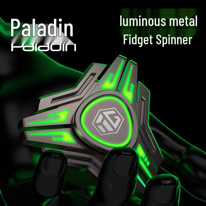 Yijue Leuchtendes Nachtlicht Spinner Spielzeug - Dekompressionsklinge für Kinder