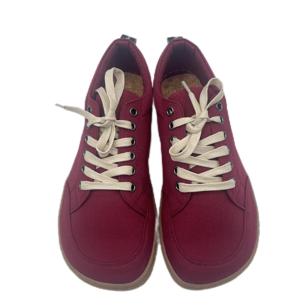 

Женские кружевные кроссовки Tipsietoes из натурального хлопка и парусины босиком на мягкой плоской подошве с широким носком, легкий вес 40