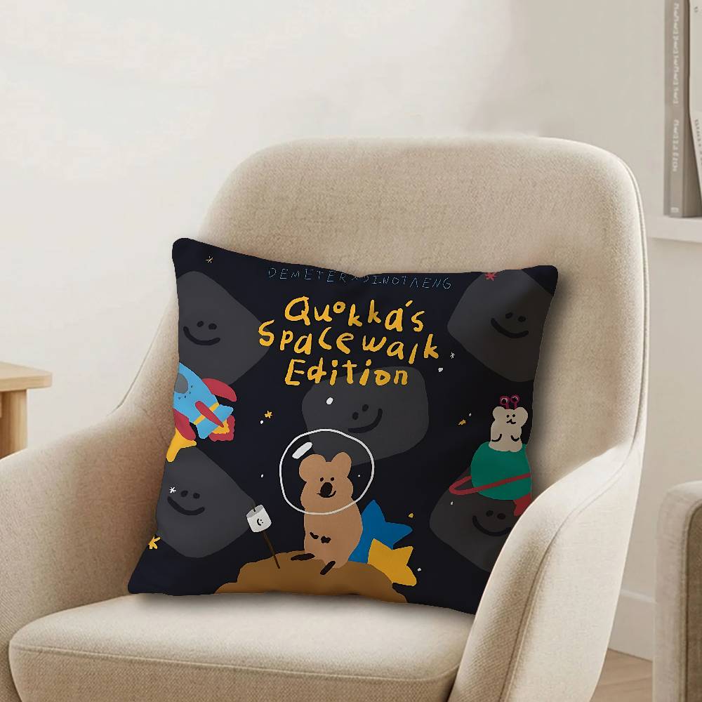 Cartoon D-Dinotaeng Personalized picture text home decorative pillows Household Gifts 45x45cm