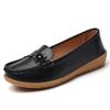 Scarpe Basse da Donna Mocassini Scarpe da Guida in Pelle Mocassini Floreale Casual Slip-on Estive Scarpe da Infermiera per Madre Taglie Grandi