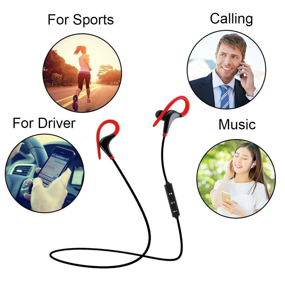 Gaming Earphone Bluetooth Earphones Stereo Music Earphones Sport Headphones Sports Headset