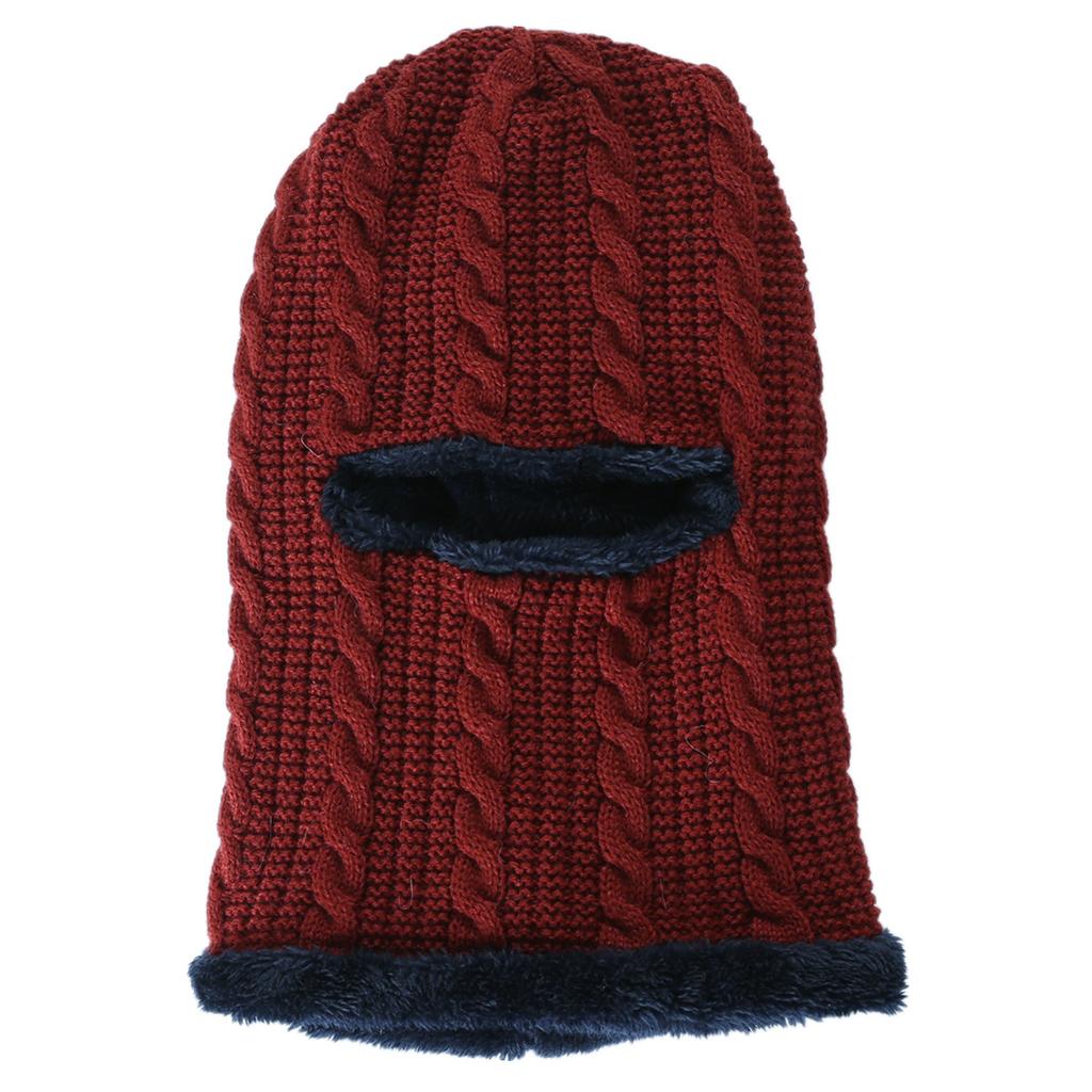 Winter New Twist One piece Woolen Ear Protection Scarf Thickened with Velvet Warm and Cold Proof  Cycling Hood for Men and Women