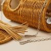 Decorative Bite Resistant Woven Bird Nest Durable Cooling Bird Cage Hammock Ventilated Pet Nest House for Hamsters Parrots