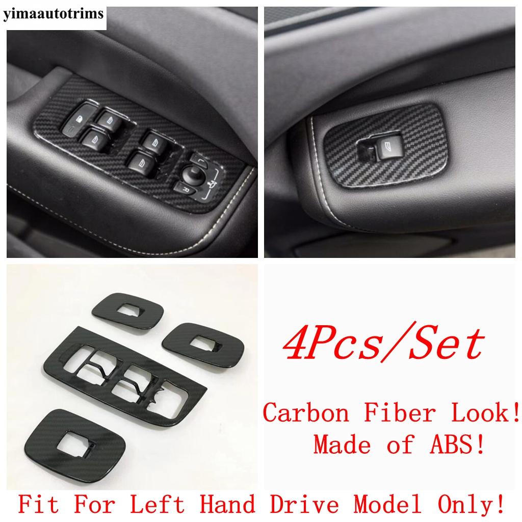 Handle Bowl / Head Light Lamp / Window Lift Panel / Side AC Air Vent Cover Trim For VOLVO XC60 2018 - 2024 Interior Accessories