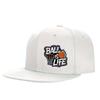 Ball Is Life Basketball Graphic Print Polyester Snapback Cap Casual Unisex Adult Hat