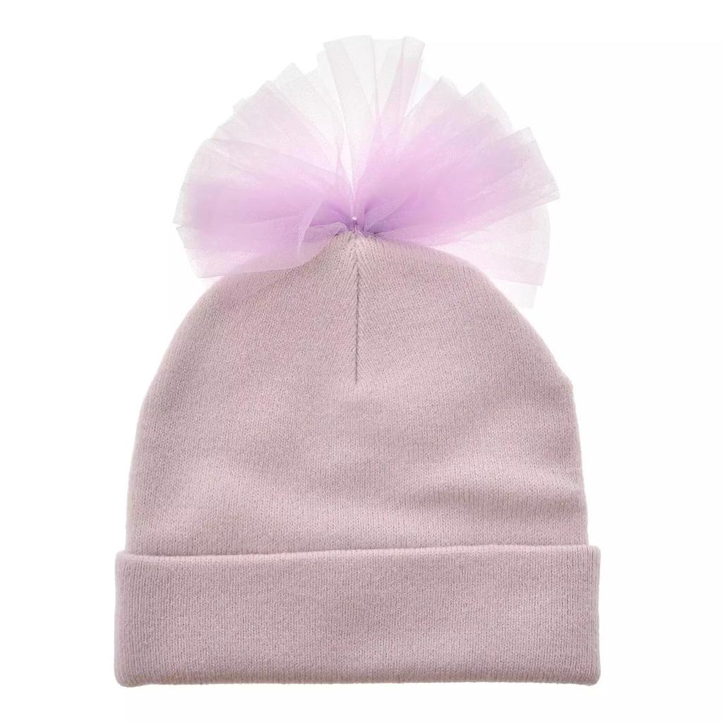 Disney Rapunzel Kids' Knit Cap Ribbon ( ENJOY WINTER ) Japan NEW Disney Store