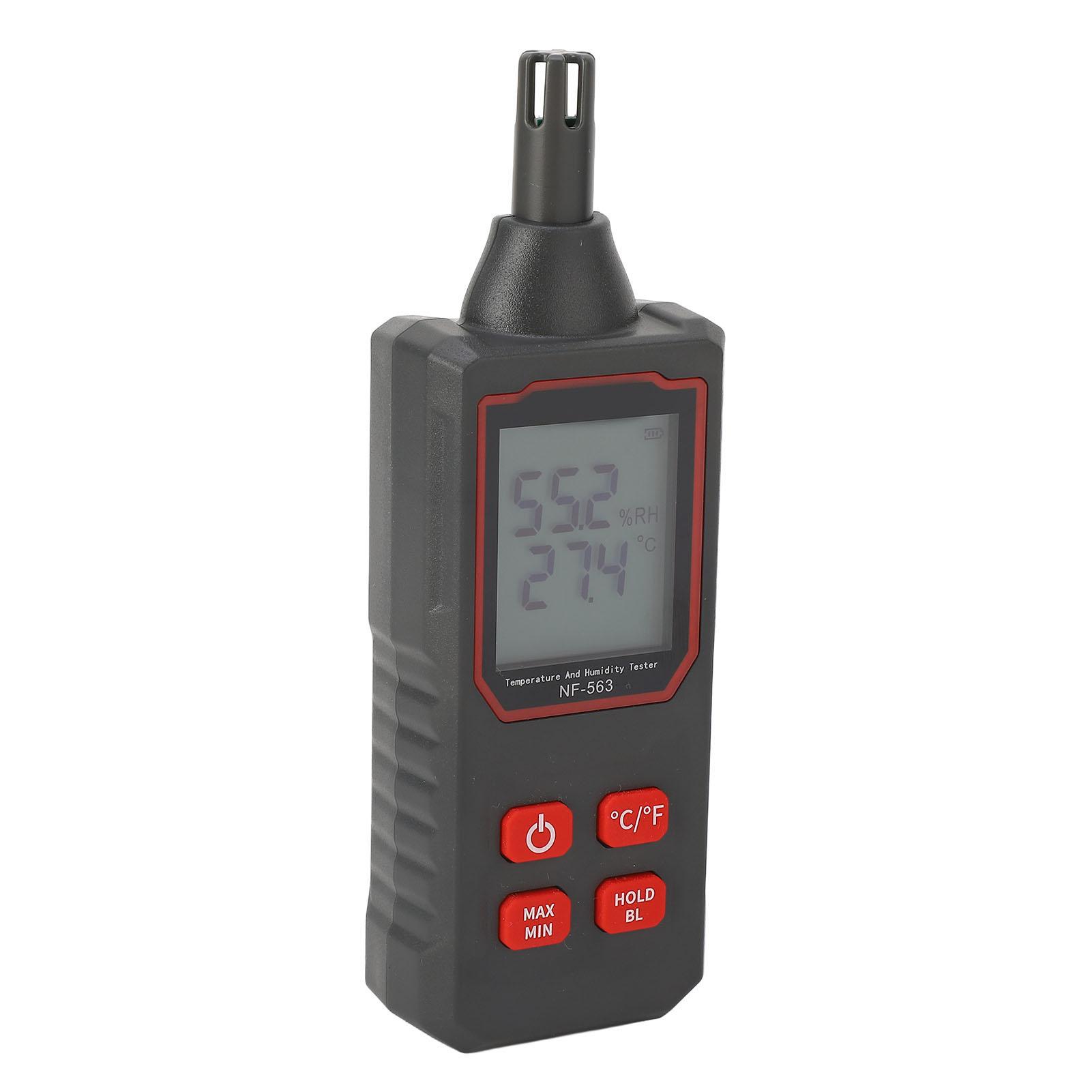 

Детектор температуры и влажности ЖК-цифровой дисплей гигрометр высокоточный зонд гигротермограф