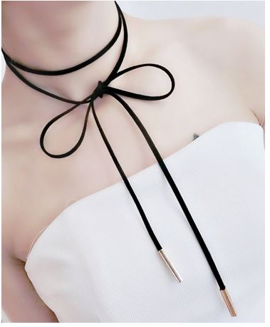 Goth Black Velvet Choker Necklaces Gothic Style Rope Women Neck Decoration Chocker Jewelry On Girl Neck Accessories