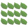 50 Sheets Per Book Green Leaf Stickers Notebooks with Realistic Leaf Shapes Cute Office and Home Decor Paper Reusable Leaves