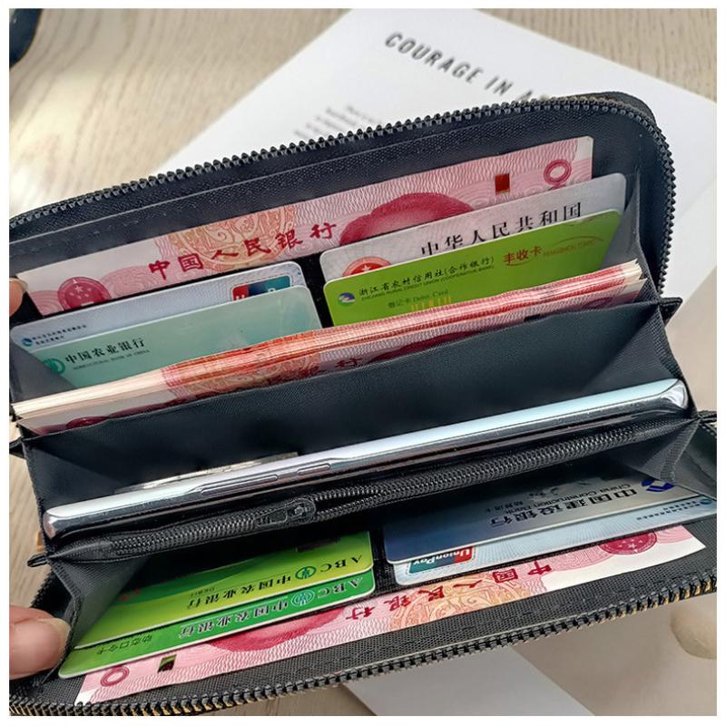 Women Wallets Vintage Print Long Wallet - Clutch Purse, Coin Pouch & Card Holder