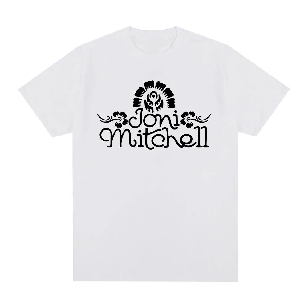 T-shirt Joni Mitchell Estate Girocollo Manica Corta Abbigliamento Cotone Alta Qualità Donna Maglietta Casual Stampa Grafica Top