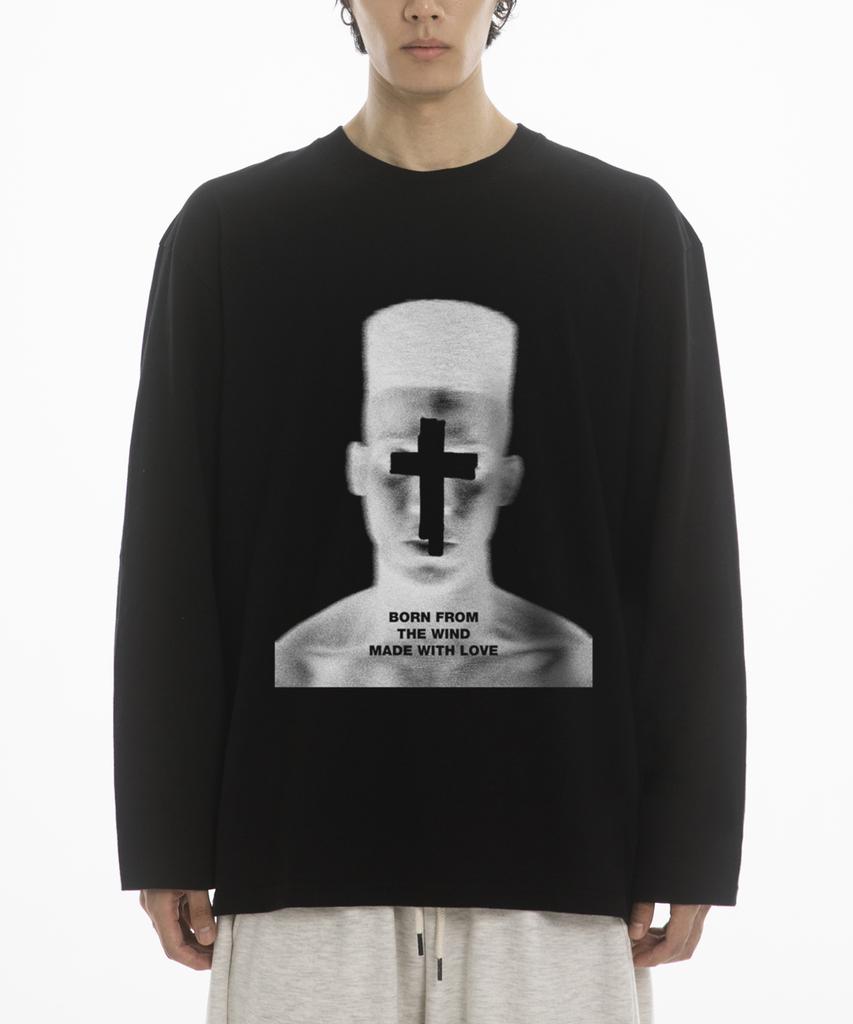 Paensyo From Over Fit Long Sleeve - Black