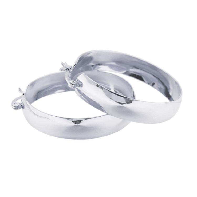 

Unique Large Hoop Earrings Modern Minimalist Large Earrings Jewelry Designed For Comfort And All Day Wear 40mm