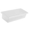 Fridge Food Box Transparent Removable Drain Tray Refrigerator Food Container with Lid for Fruit Vegetable