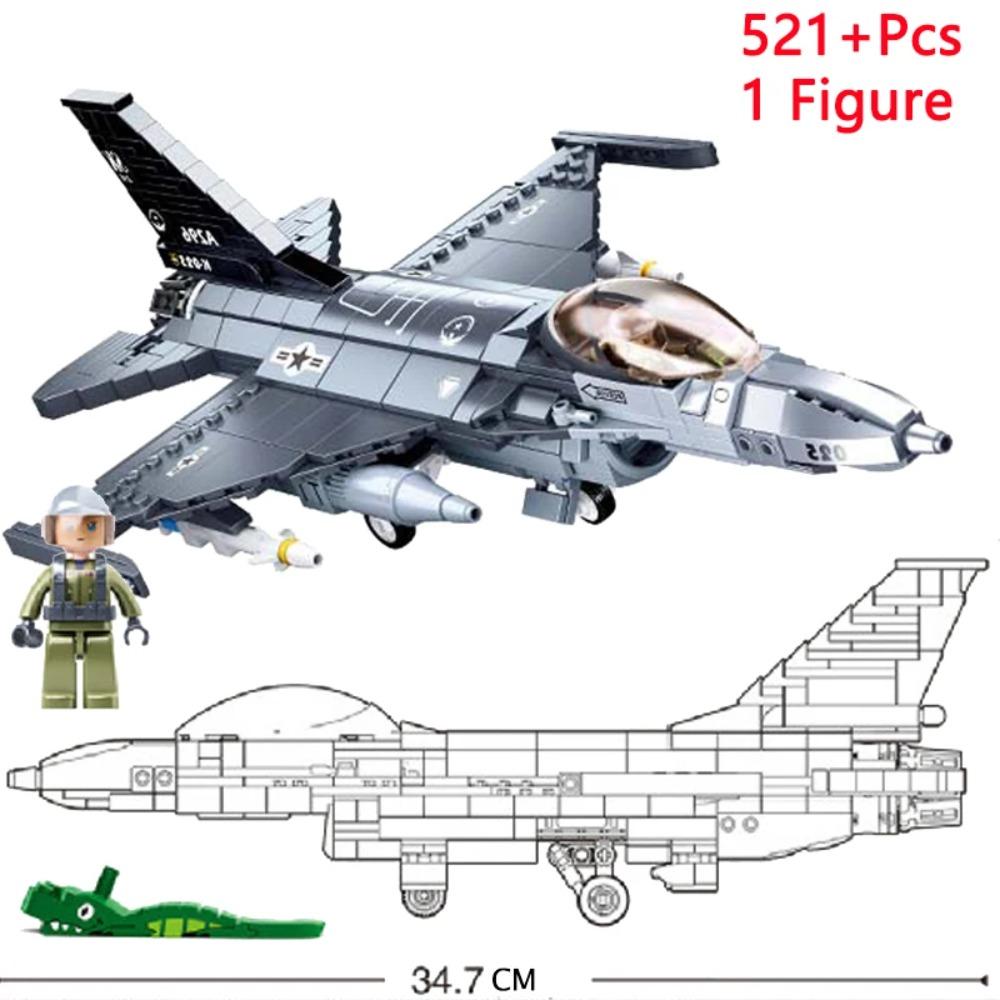SLUBAN Militare Re di Jaeger AH-1Z VIPER Gunship Elicottero Armato Kit di Costruzione Mattoncini Giocattoli Modello Classico per Bambini Regali