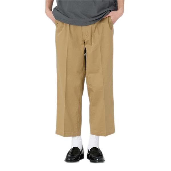 Levi s STA PREST Wide Leg Crop Beige Neutrals W26 L-