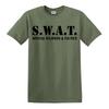 SWAT T Shirt Mens Womens Tees Top Fancy Dress Military S.W.A.T Police Costume Student Night Party Top