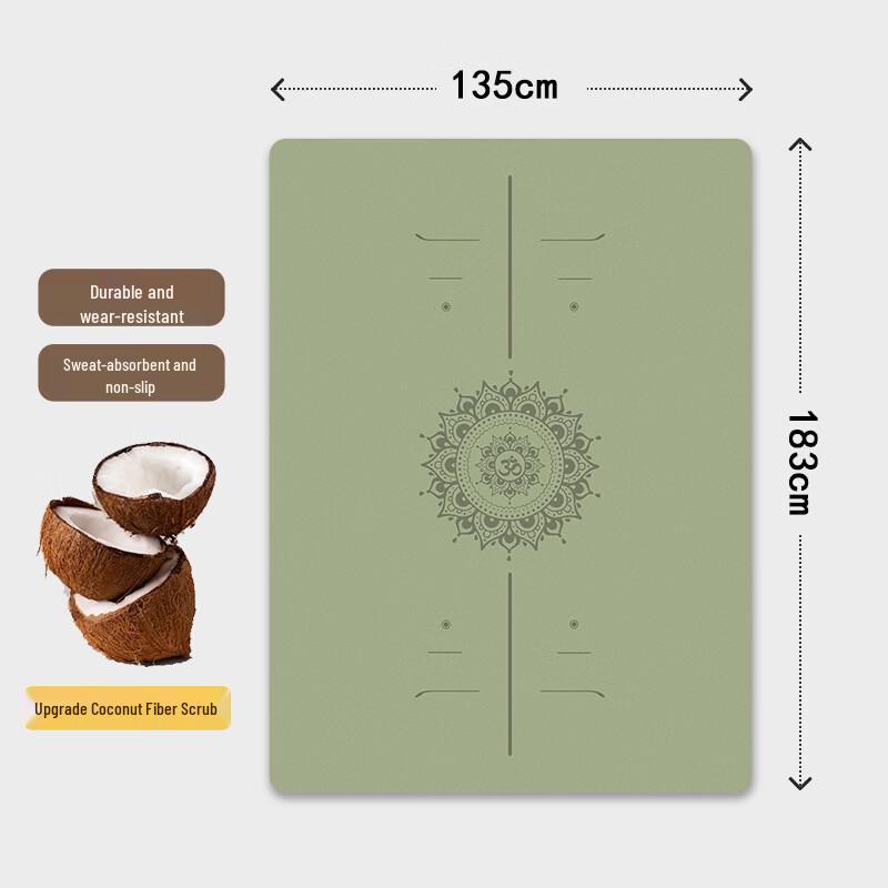 OEING Anti-slip PU Yoga Mat