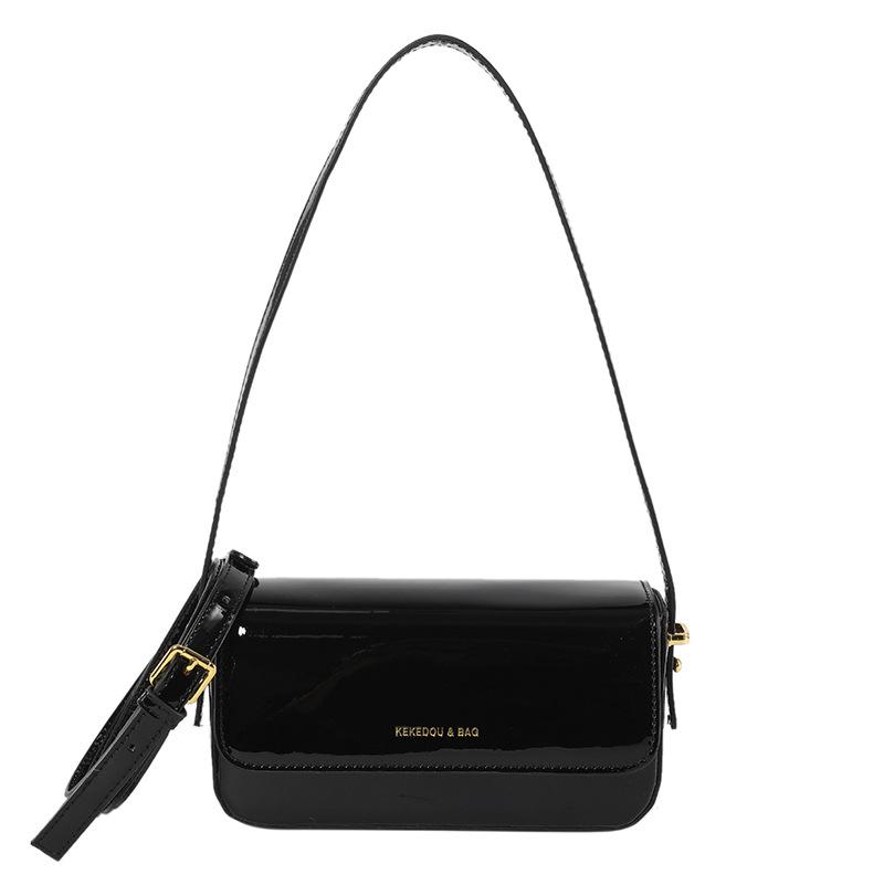 2025 Fashion Women's Bag Simple Retro Foreign Style Shoulder Armpit Bag Casual Small Square Bag Trend High Texture Messenger Bag