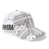 [New Era] Golf Mesh Cap Paisley-Muster ONSPOTZ Exklusiv Weiß FREE Golf 9Forty A-Frame Trucker Essential Paisley-Print