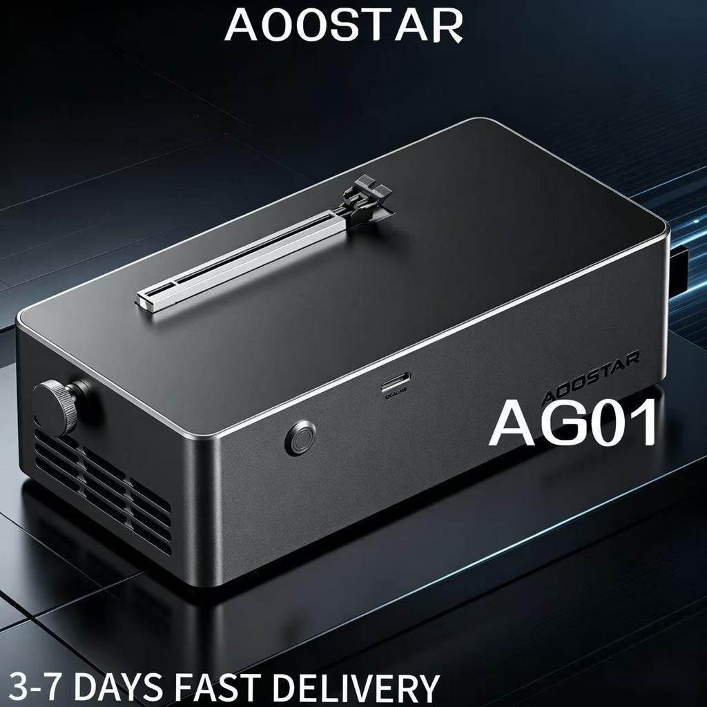 Dock eGPU AOOSTAR AG01 con Porta Oculink, Alimentatore Integrato da 800W, Ampia Compatibilità Supporta Interfaccia TGX Hot-swap Spina EU
