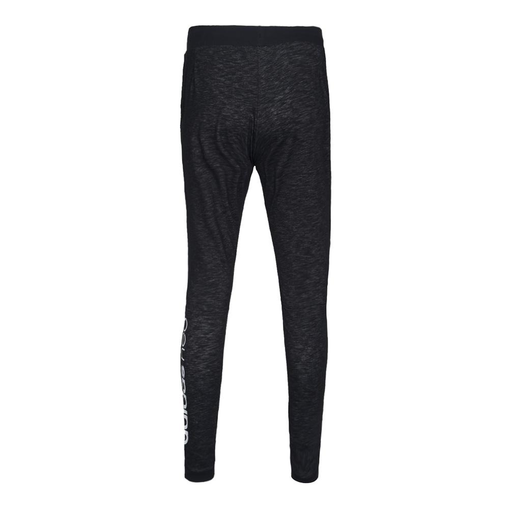 Adidas Neo Lifestyle Casual Series Fashion Simple Versatile Brand Logo Knitted Sports Pants Men Pants Black BQ0776