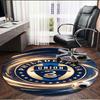 Philips Sports Union Print Round Rug, Washable Floor Carpet, For Entryway Dorm Laundry Room Office Study, Home Decor Birthday Christmas Gift
