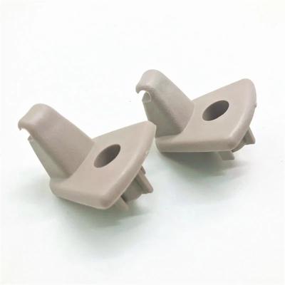 MKVAXR 2 Pcs Sun Visor Replacement Clips, New Beige Car Sun Visor for Chrysler, 300 300C, Dodge, Charger Magnum