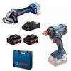 Werkzeugset Gdx 180 + Gws 180 2*4,0Ah - B 615990N1U