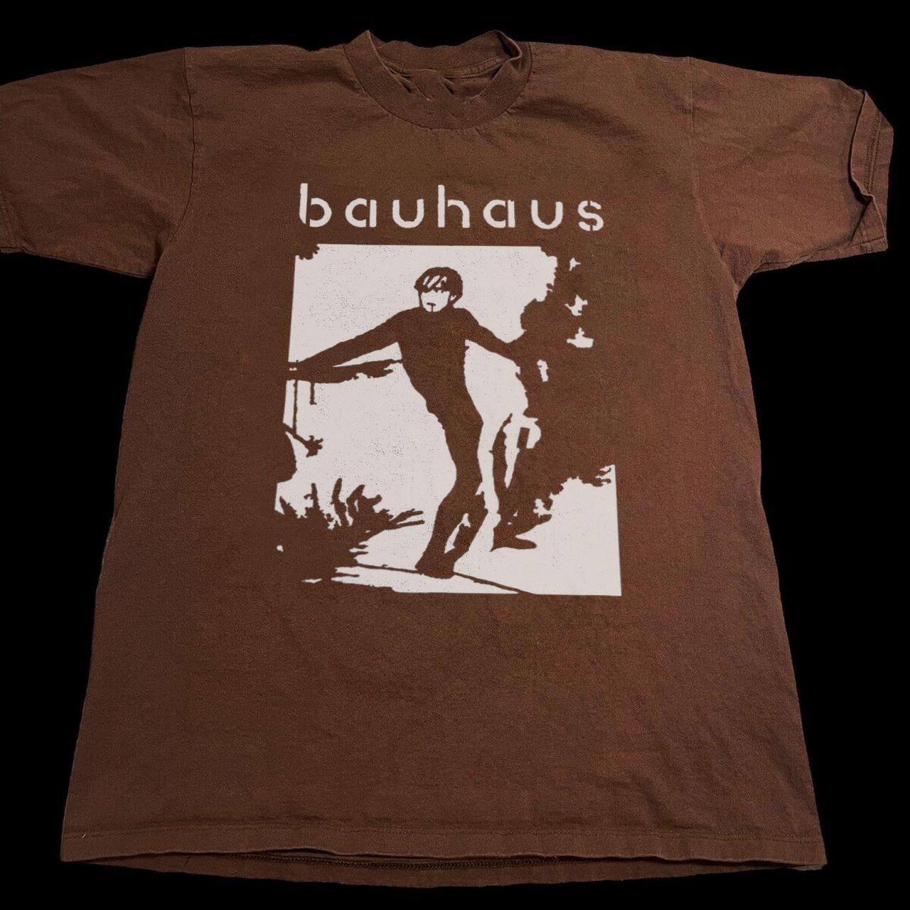 Bauhaus unisex Graphic Dark Chocolate T shirt Unisex Men Women vtg M