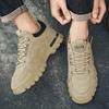 Men’s Sports Shoes Running Sneakers Students Jogging Shoes Black Outdoor Hiking Walking Shoes High Top Over Sized