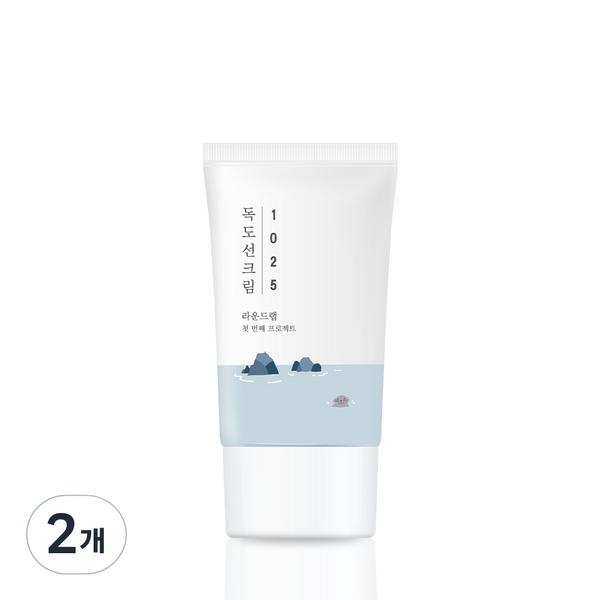 

Round Lab 1025 Dokdo Sun Cream SPF 50+ PA++++, 2 ед., 50мл Популярная корейская косметика