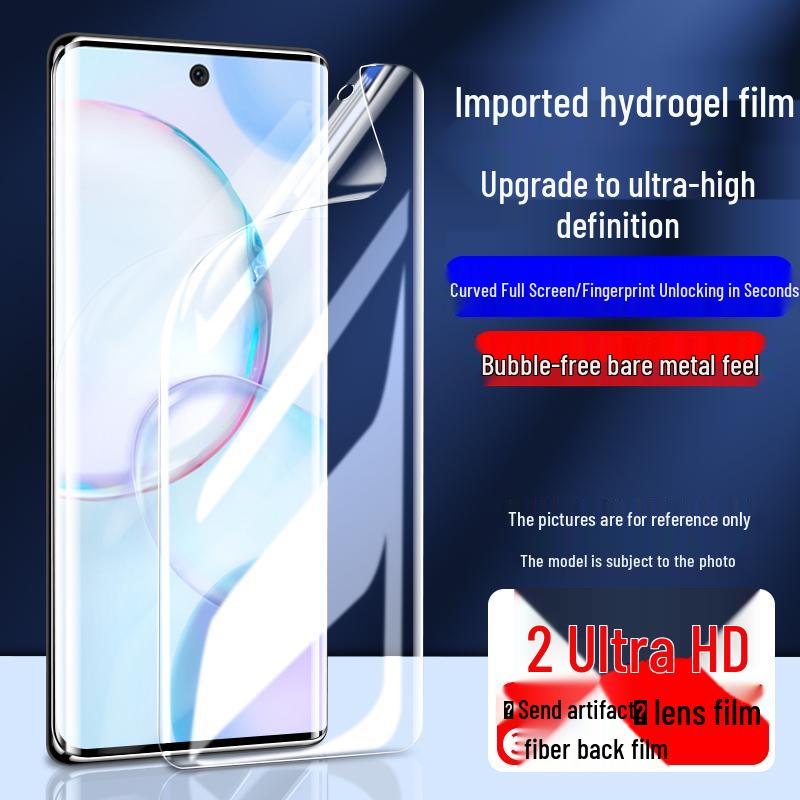 

Захисна плівка для екрана Honor 50 Pro з гідрогелю, загартованого скла, з вигнутими краями, що захищає від підглядання та ультрафіолету Honor 50 Pro