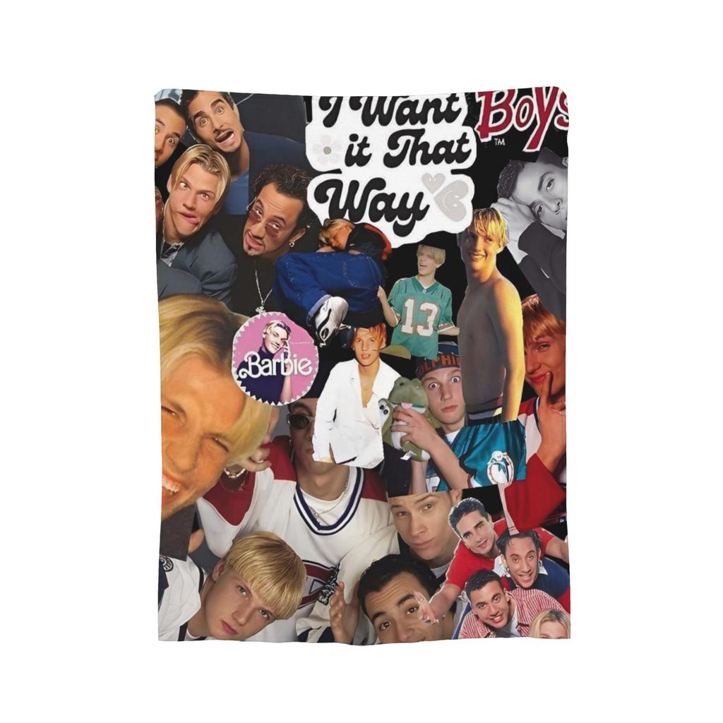 Every Backstreets Boys Blanket Fleece  Super Warm Throw Blankets for Bed Bedroom Quilt