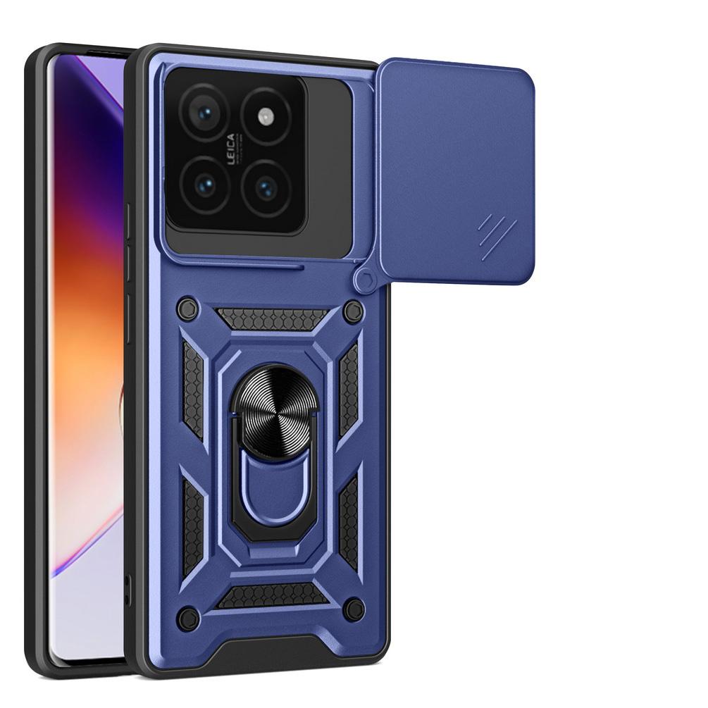 Camera protect Case for Xiaomi 14T Pro Xiaomi Mi 14T Armor Hybrid Ring Back Cover