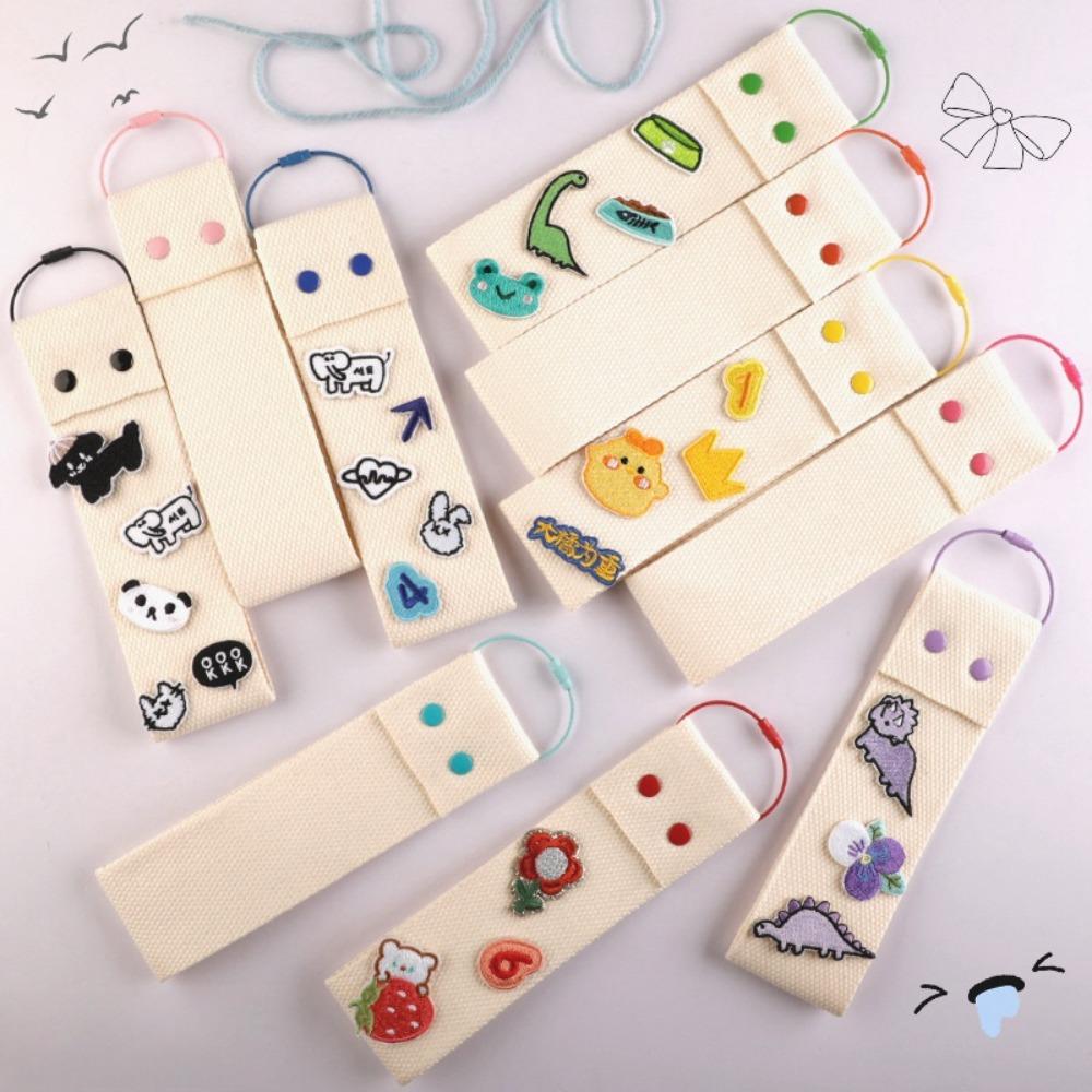 Versatile Keychain Lanyard Simple DIY Canva Strap Ribbon Rope Keychain  Car Key Ring