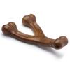 Durable Bone Dog Chew Toy for Aggressive Chewers Real Bacon Flavored Nylon Made in USA Medium Size Dog Dental Health