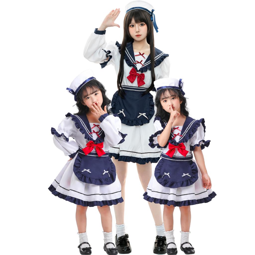 - New Long-sleeved Short-sleeved Anime Navy Suit, Cosplay Sexy Sailor Suit cosPAY Uniform