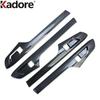 For Toyota Highlander XU70 Kluger Hybrid -2024 Carbon Fiber Car Inner Door Handle Bowl Panel Cover Trim Interior Accessories