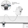 Clip Mount Stand Compatible with Infant DXR 8 and DXR 8 PRO Baby Monitor Camera Holder Flexible Twist Mounting Kit
