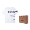 Burberry Men Horseferry-Print T-shirt White/Black 80406911