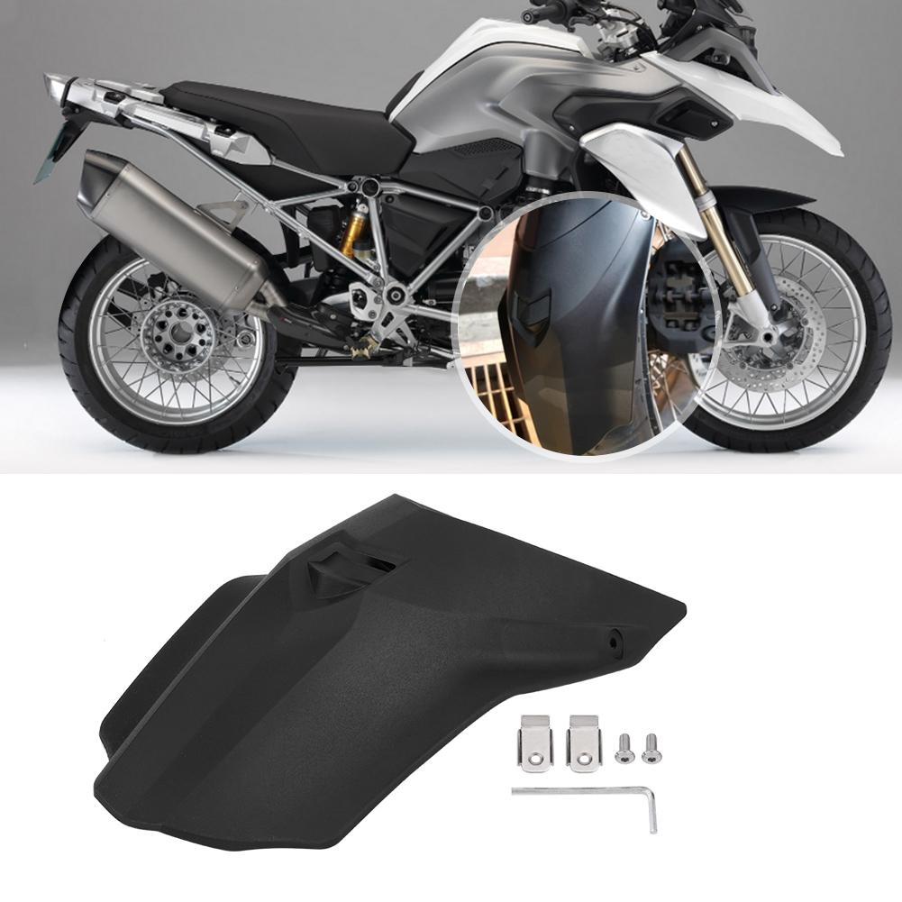 Para-lama Dianteiro de Motocicleta Extensão de Para-lama Capa para BMW R1200 GS LC ADV 13 18 Preto
