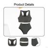 1/12 Miniature Clothing Ensemble with Sports Top and Shorts for Female Dolls