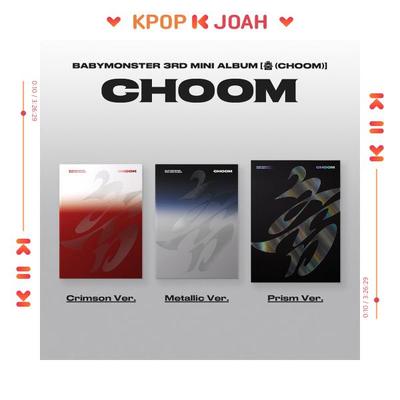 [POB] BABYMONSTER [CHOOM] 3. Mini Album