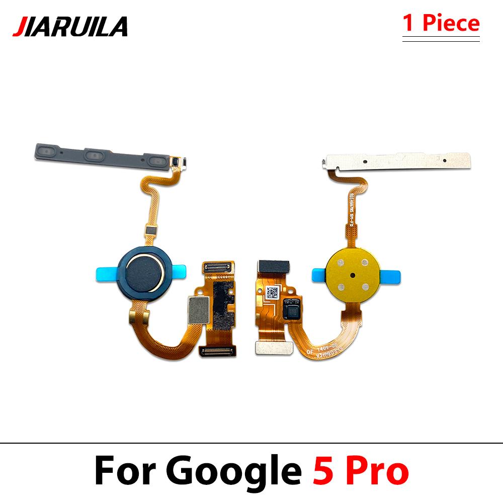 Power Switch On/Off Button Volume control Key Button Flex Cable For Google Pixel 5 5A 6 6A 7 7A 8 9 Pro XL Pixel 5 Pro